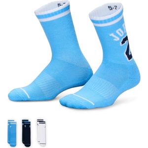 Jordan Varsity Jersey Crew sokken voor kids (3 paar) - Blauw