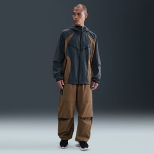 GURUNVANI Japanse yogabroek voor heren met wijde pijpen en heuphop, baggy broek, K133zwart, XS