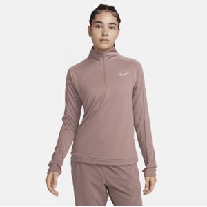 Nike Dri-FIT Pacer Damestrui met korte rits - Paars