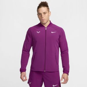 Nike Dri-FIT Rafa Tennisjack voor heren - Rood