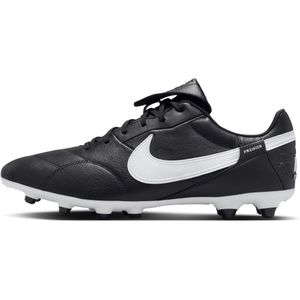 NikePremier 3 low-top voetbalschoenen (stevige ondergronden) - Zwart