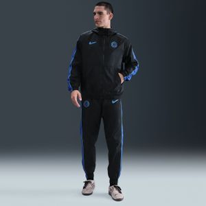 Inter Milan Sport Essentials Nike geweven voetbaltrainingspak met capuchon voor heren - Zwart