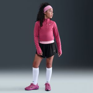 Nike Pro 2-in-1 Dri-FIT shorts voor meisjes - Zwart