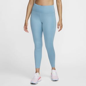 Nike Epic Fast Hardlooplegging met halfhoge taille en zak voor dames - Blauw