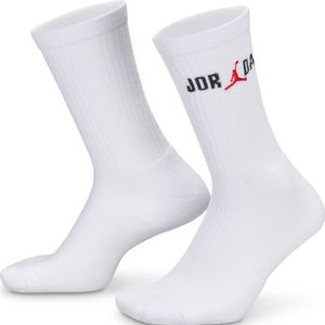 Jordan Everyday crew sokken (1 paar) - Wit