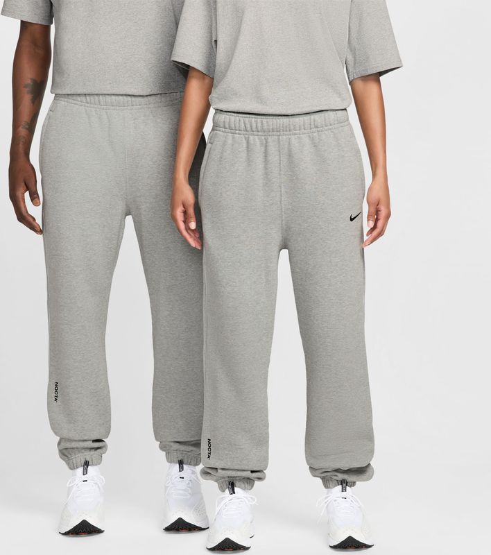 Nike - NOCTA NRG Fleece Pants - Sportbroek - Grijs - Fleece