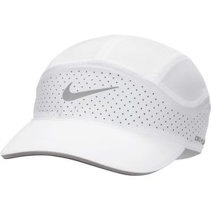 Nike Dri-FIT ADV Fly ongestructureerde reflecterende pet - Wit