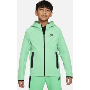 Nike Sportswear Tech Fleece Hoodie met rits voor jongens - Groen