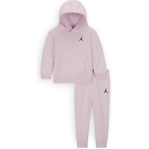 Jordan MJ Brooklyn Fleece tweedelige hoodieset met trui voor baby's (12-24 maanden) - Roze