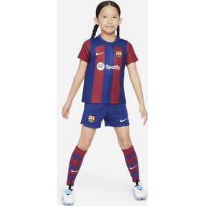 FC Barcelona 2023/24 Thuis Nike Dri-FIT driedelig tenue voor kleuters - Blauw