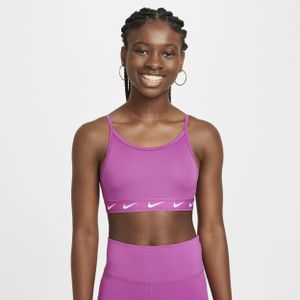 Nike One sport-bh voor meisjes - Paars