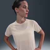 Nike Trail Dri-FIT hardlooptop met korte mouwen voor dames - Wit