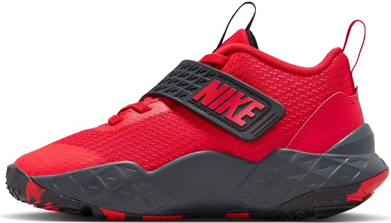 Nike - Team Hustle D 12 - Kleuterschoenen - Zwart