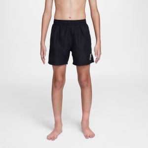 Nike Swim Breaker volleyshorts met binnenbroekje voor jongens (10 cm) - Zwart