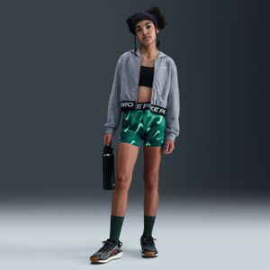 Nike Pro Dri-FIT shorts voor meisjes (8 cm) - Groen