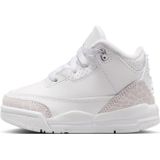 Jordan 3 Retro 'Pure Money' schoenen voor baby's/peuters - Wit