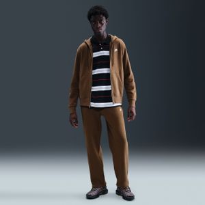 Nike Club bungeebroek van fleece voor heren - Bruin