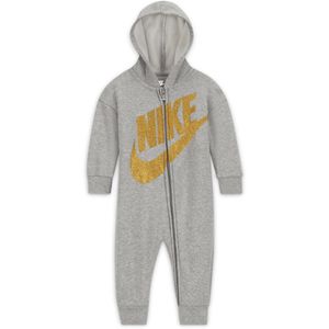 Nike coverall met rits voor baby's (0-9 maanden) - Grijs