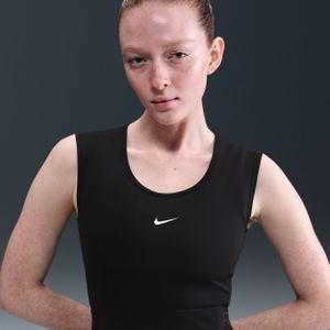 Nike Pro Dri-FIT tanktop voor dames - Zwart