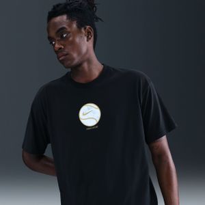 NikeCourt Dri-FIT Max90 T-shirt voor heren - Zwart