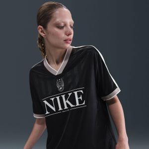 Nike - Sportswear V-Neck Jersey - Zwart - Dames