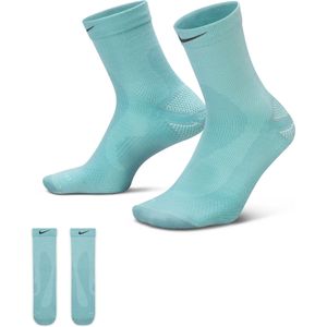 Nike Running wollen micro crew sokken (1 paar) - Groen