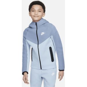 Nike Sportswear Tech Fleece Hoodie met rits voor jongens - Blauw