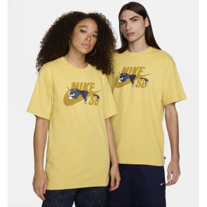 Nike SB skateshirt - Geel