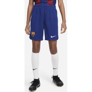 FC Barcelona 2023/24 Stadium Thuis Nike Dri-FIT voetbalshorts voor kids - Blauw