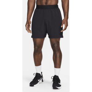 Nike Flex Rep 4.0 Dri-FIT niet-gevoerde fitnessshorts voor heren (18 cm) - Zwart