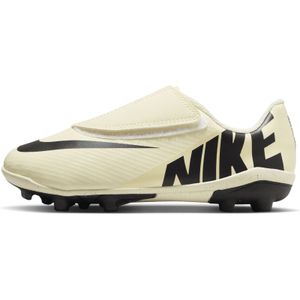 Nike Jr. Mercurial Vapor 15 Club low top voetbalschoenen voor kleuters (meerdere ondergronden) - Geel