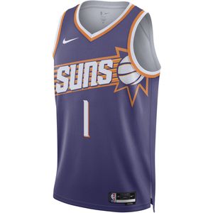 Phoenix Suns 2023/24 Icon Edition Swingman NBA-jersey met Nike Dri-FIT - Paars