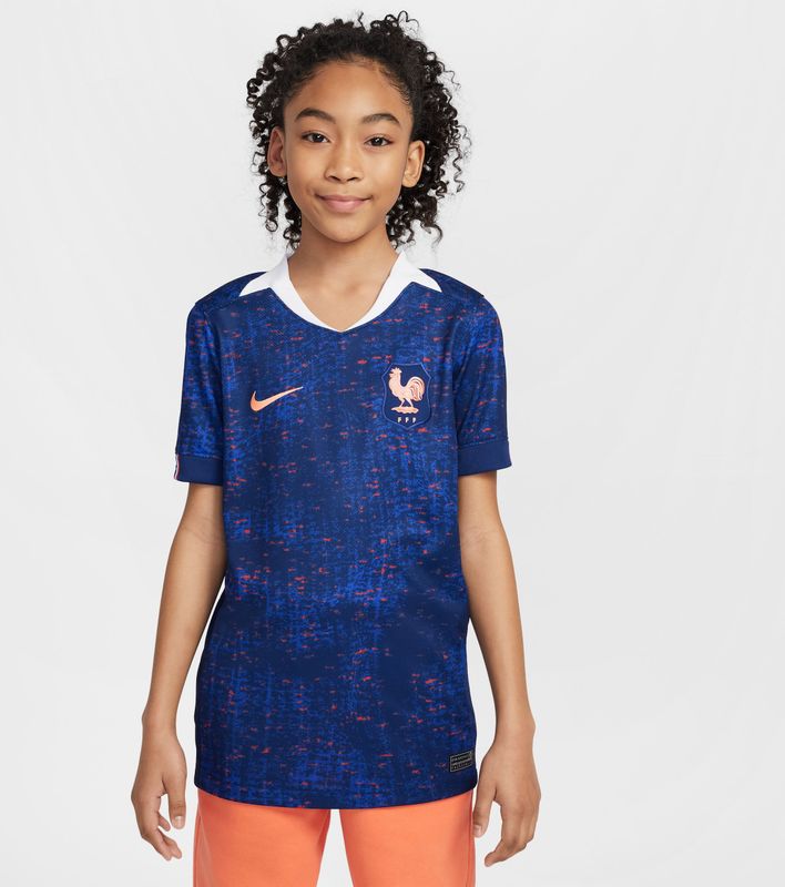 Nike - Euro Féminin 2025 - Thuisshirt - Kinderen - Frankrijk