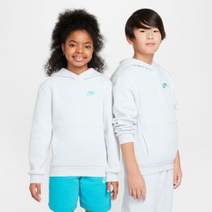 Nike - Sportswear Club Fleece - Hoodie - Blauw - Voor kids