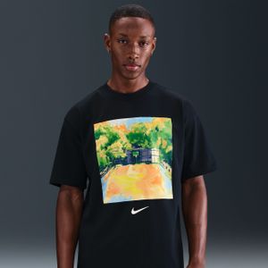 Nike Max90 T-shirt voor heren - Zwart