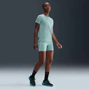 Nike - Universa - Bikershorts - Zwart - Hoge Taille zonder Naden aan de Voorkant