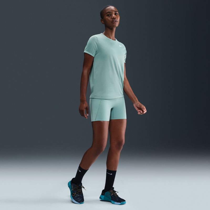 Nike - Universa - Bikershorts - Zwart - Hoge Taille zonder Naden aan de Voorkant