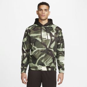 Nike Therma-FIT Fitnesshoodie met camouflageprint voor heren - Bruin