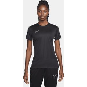 Nike Dri-FIT Academy Voetbaltop met korte mouwen voor dames - Zwart