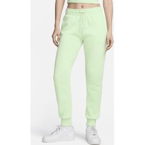 Nike Sportswear Phoenix Fleece joggingbroek met halfhoge taille voor dames - Groen