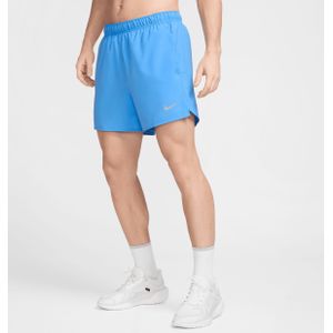 Nike Challenger multifunctionele 2-in-1 herenshorts met Dri-FIT (13 cm) - Blauw