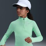 Nike - Dri-FIT - Meisjestop - Mint Foam - Lange Mouwen - Korte Rits