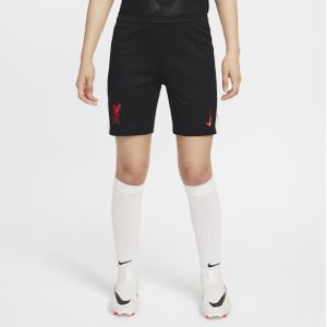 Liverpool FC 2024/25 Stadium Derde Nike Dri-FIT replicavoetbalshorts voor kids - Zwart