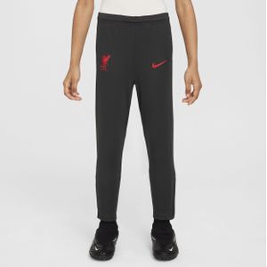 Liverpool FC Academy Pro Derde Nike Dri-FIT knit voetbalbroek voor kleuters - Grijs