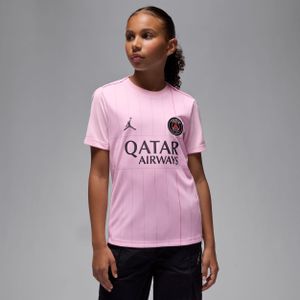 Paris Saint-Germain Academy Pro Vierde Jordan Dri-FIT warming-uptop voor kids - Roze