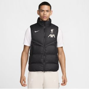 Liverpool FC Strike Windrunner PrimaLoft® Nike Storm-FIT voetbalbodywarmer voor heren - Zwart