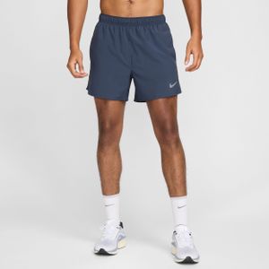 Nike - Challenger - Multifunctionele 2-in-1 Herenshorts - Rood - 13 cm