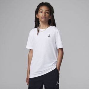 Jordan T-shirt met geborduurd Jumpman Air - Wit