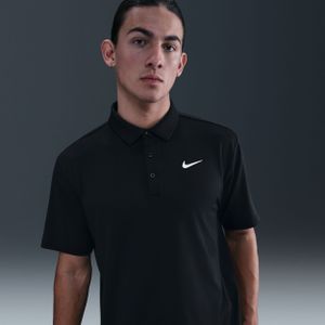 Nike Tour Dri-FIT Solid golfpolo voor heren - Zwart