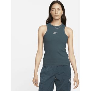 Nike Sportswear tanktop met ribbelstructuur voor dames - Groen